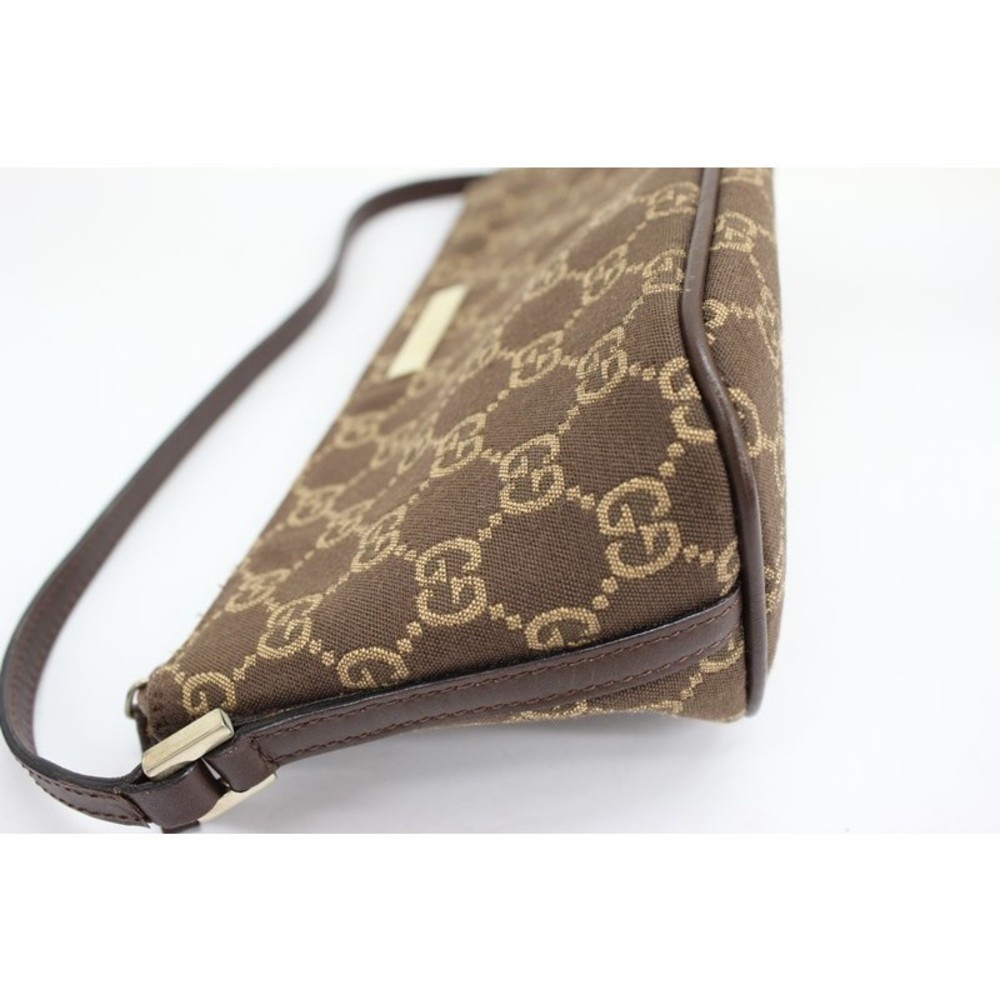 Gucci Pouch Brown Accessory Pattern Cosmetic Gg - image 5